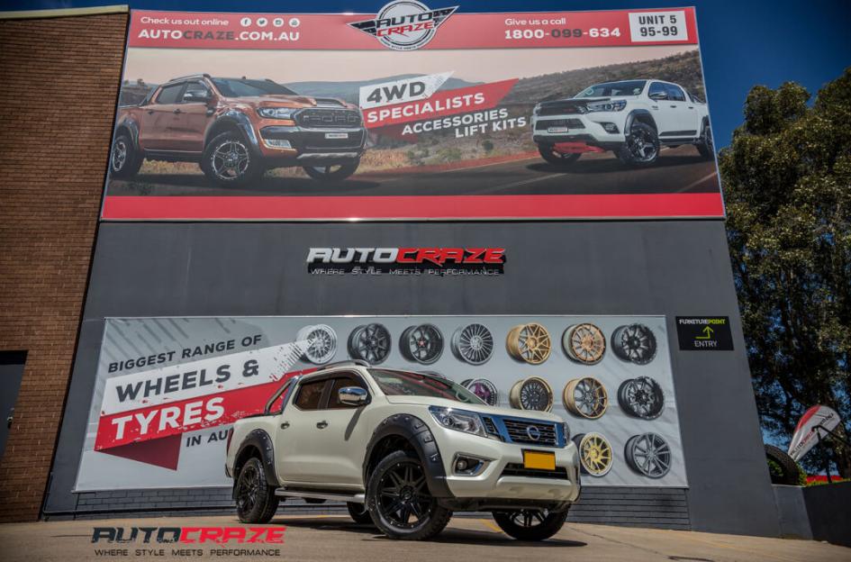 NISSAN NAVARA RAMPAGE SATIN BLACK